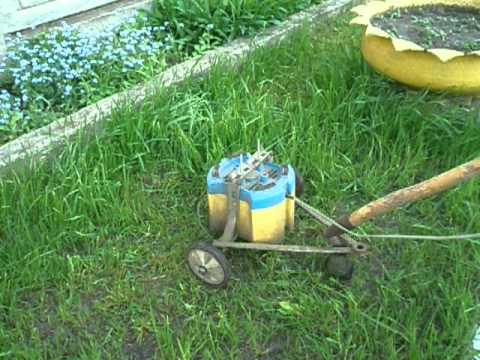 DIY lawn mower: step by step instructions