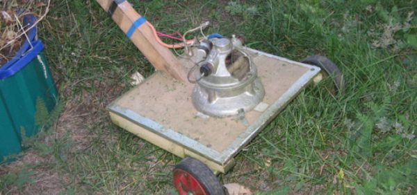 DIY lawn mower: step by step instructions