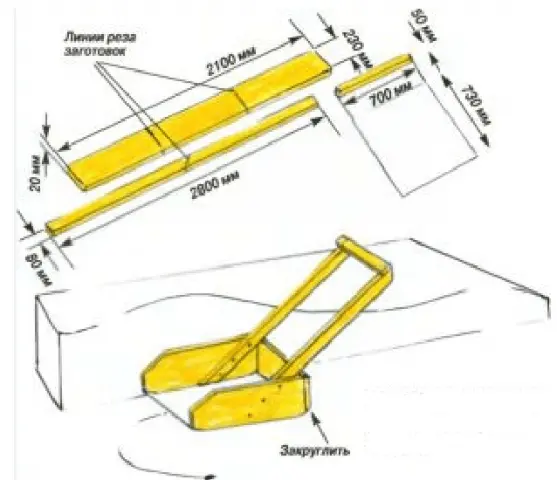 DIY snow scraper + drawing