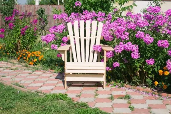 DIY wood chair: how to make a garden chair from a bar, drawings, diagrams, step by step instructions