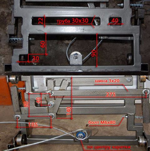 Do-it-yourself apilift with dimensions and drawings