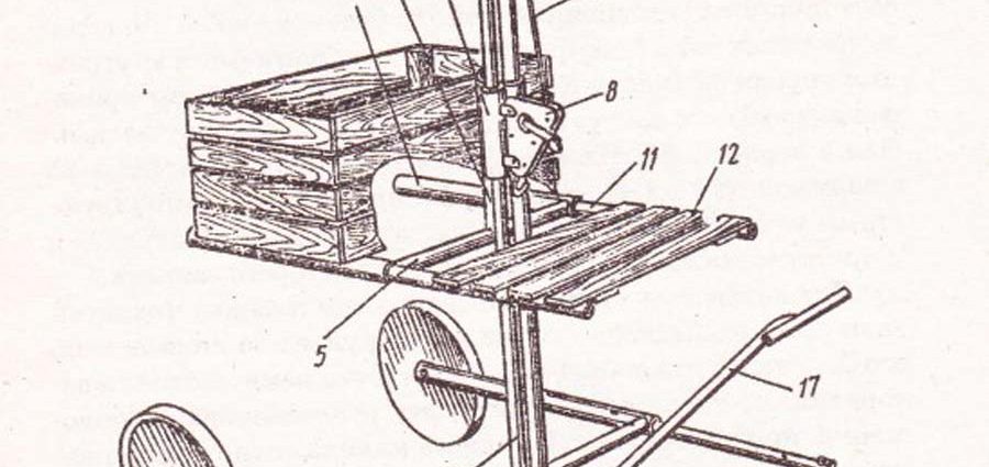 Do-it-yourself apilift with dimensions and drawings