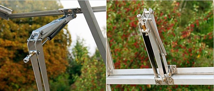 Do-it-yourself automatic opening of the windows in the greenhouse