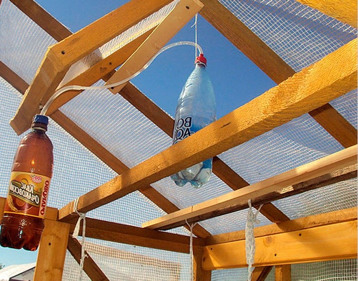 Do-it-yourself automatic opening of the windows in the greenhouse