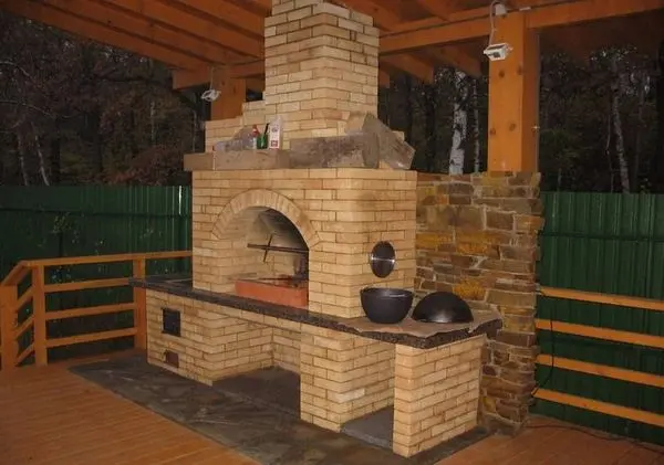 Do-it-yourself barbecue: how to build an outdoor oven in the country, a drawing with dimensions and an ordinal brickwork diagram