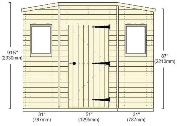 Do-it-yourself barn on the garden plot + photo