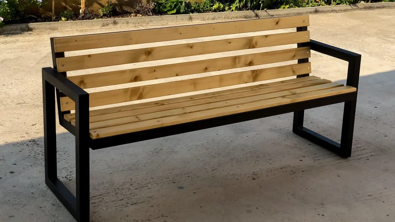 Do-it-yourself bench: schemes for making simple street benches for summer cottages and gardens from boards, timber, metal