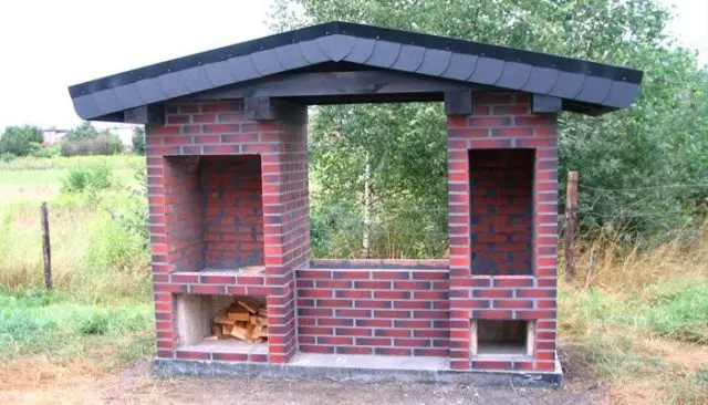 Do-it-yourself brick smokehouse: hot, cold smoked