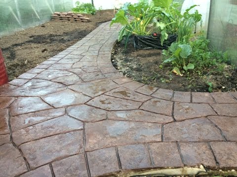 Do-it-yourself concrete paths in the country: how to fill in the paths correctly, instructions + photos of the best options