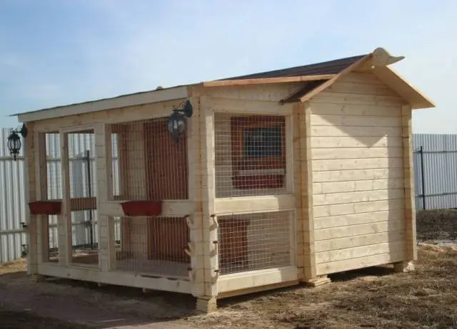 Do-it-yourself frame chicken coop: step by step instructions