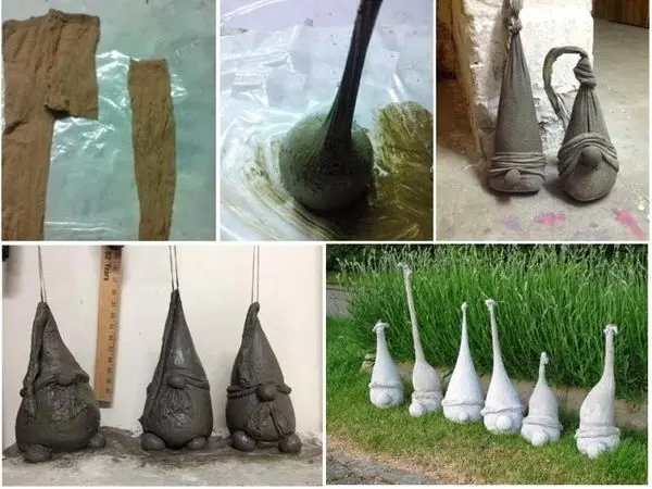 Do-it-yourself garden figures made of cement: how to make concrete crafts for a summer residence