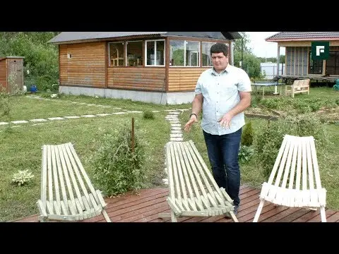 Do-it-yourself garden furniture made of wood, rattan, profile pipes, drawings for making homemade products for summer cottages and gardens