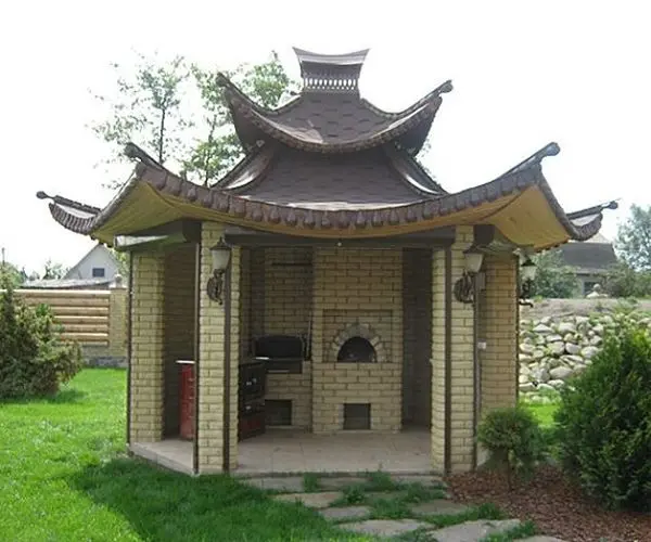 Do-it-yourself gazebo with barbecue: how to build an indoor and outdoor barbecue from bricks, wood according to the project