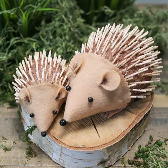 Do-it-yourself hedgehogs for weeding potatoes + drawings 