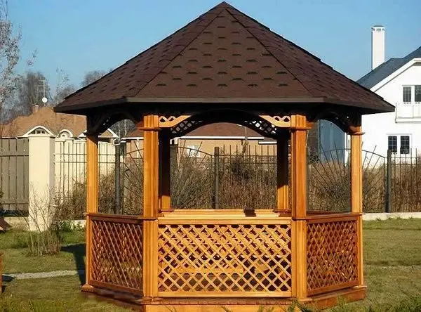 Do-it-yourself hexagonal gazebo: how to build a wooden or metal six-sided structure for a summer residence