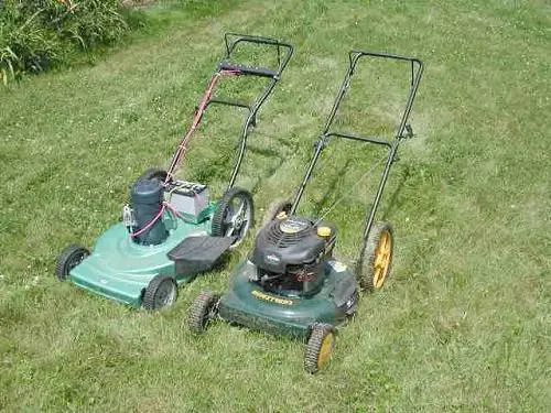 Do-it-yourself lawn mower from a washing machine