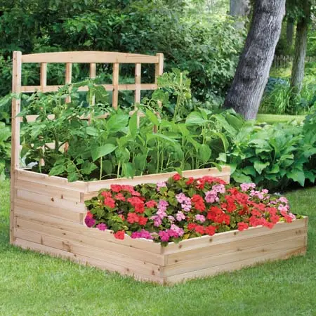 Do-it-yourself multi-tiered beds for strawberries