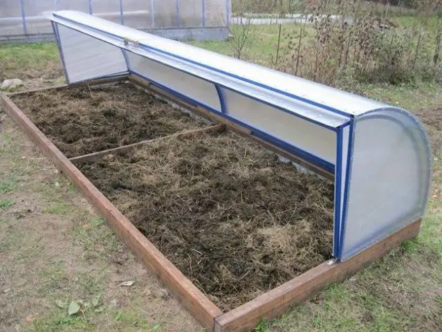 Do-it-yourself polycarbonate greenhouse + drawings