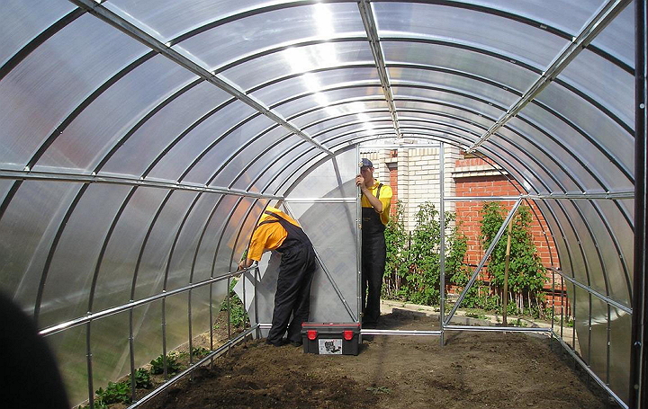 Do-it-yourself polycarbonate greenhouse repair: tips