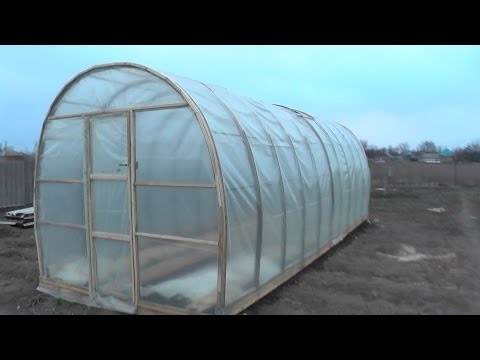 Do-it-yourself polycarbonate greenhouse step by step