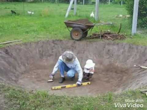 Do-it-yourself pond in the country: photo