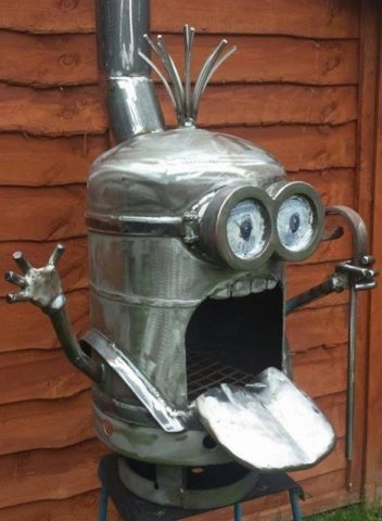 Do-it-yourself smokehouse from a gas cylinder: photos, drawings, video