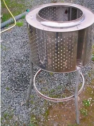 Do-it-yourself smokehouse from a washing machine: video, drawings, photos