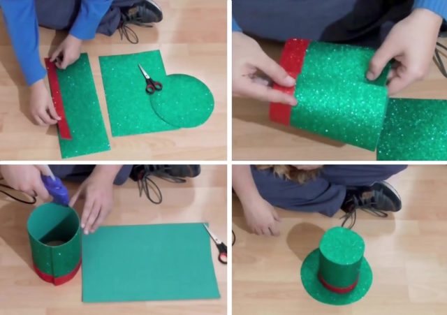 Do-it-yourself snowman made of plastic cups: step by step instructions + photo