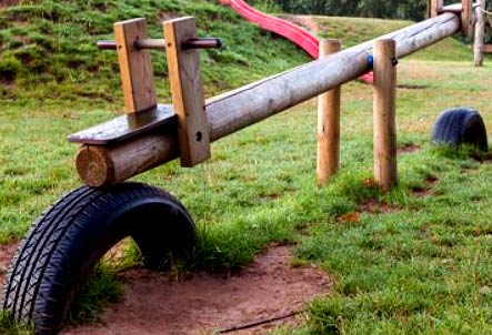 Do-it-yourself swing-scales: how to make wood and metal, diagrams and dimensions + photo