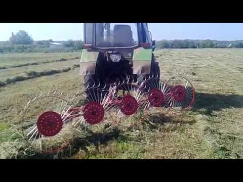 Do-it-yourself tedder rake: instructions