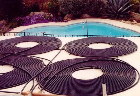 Do-it-yourself water heating in the pool