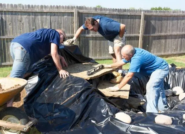 Do-it-yourself waterfall in the country: step by step instructions