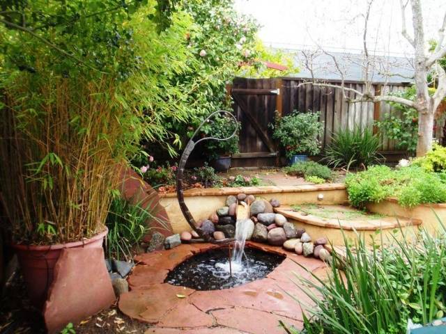 Do-it-yourself waterfall in the country: step by step instructions