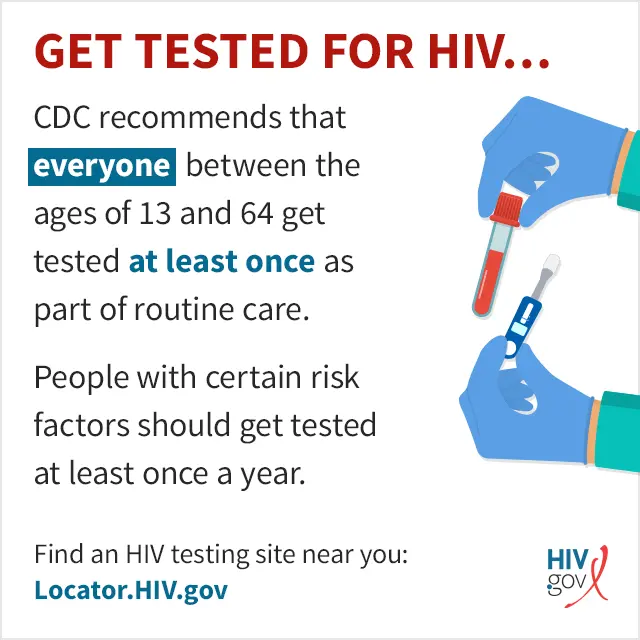 Do you love Get an HIV test