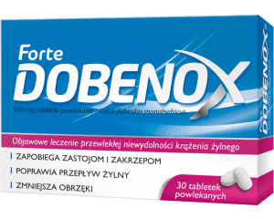 Dobenox drug for varicose veins and hemorrhoids