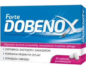 Dobenox drug for varicose veins and hemorrhoids