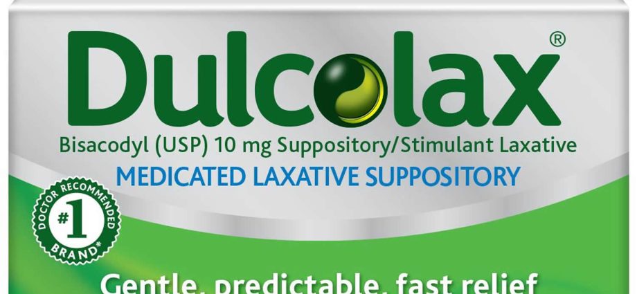 Doculax for constipation. Detailed dosage of the drug