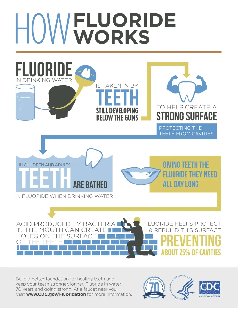 Does fluoride protect our teeth at all?