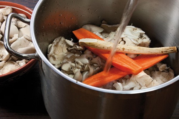 Dried oyster mushrooms and recipes from them