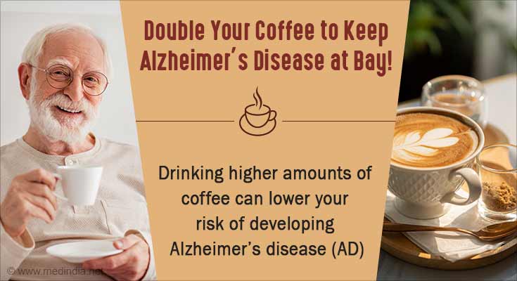 Drinking coffee can lower the risk of Alzheimer&#8217;s disease