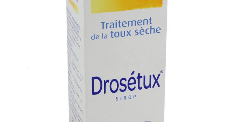 Drosetux &#8211; action, dosage, composition. Cough syrup for children and adults