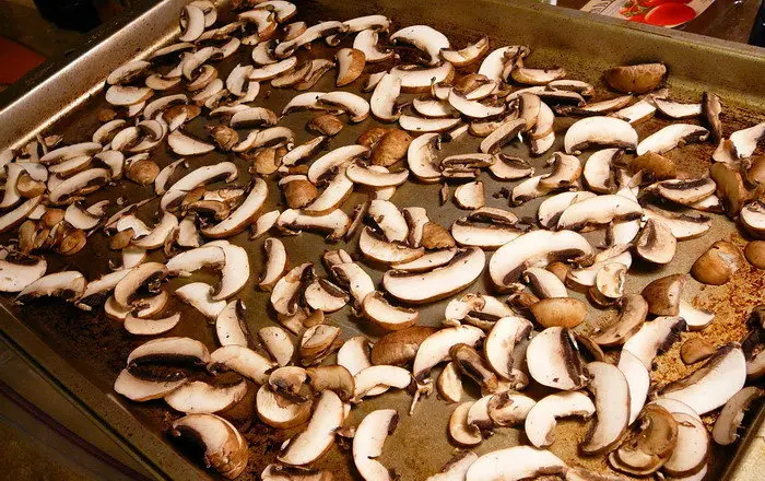 Drying mushrooms