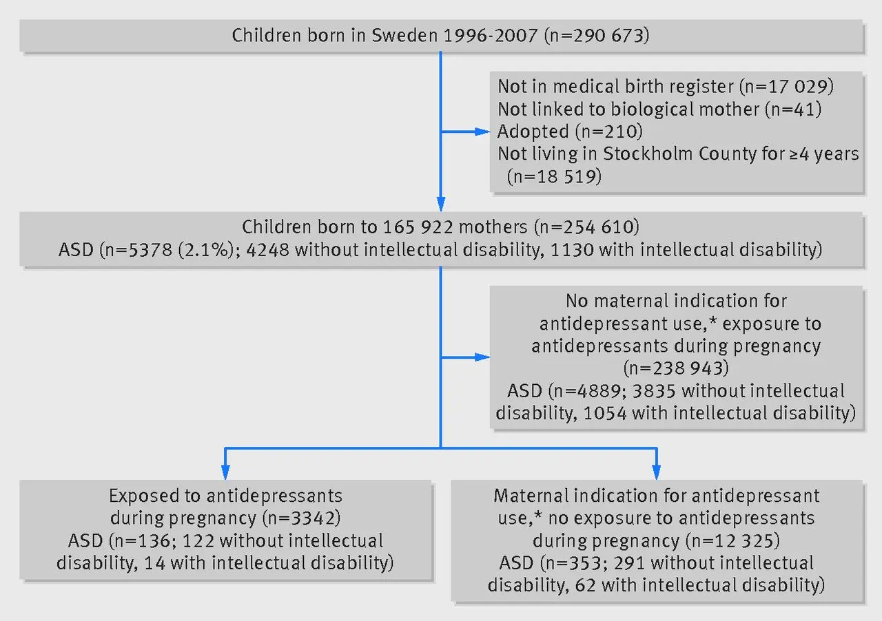 During pregnancy, antidepressants expose children to anxiety disorders