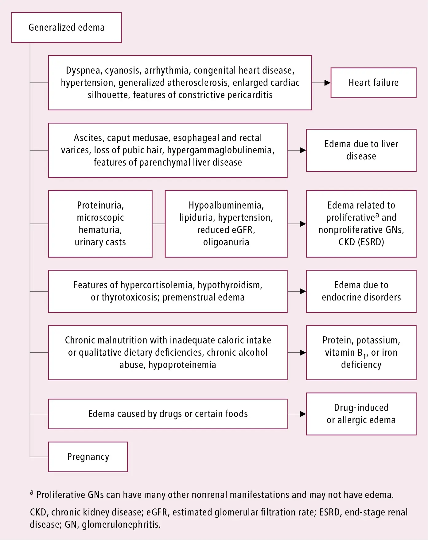 Edema of renal origin &#8211; types, diagnosis, treatment