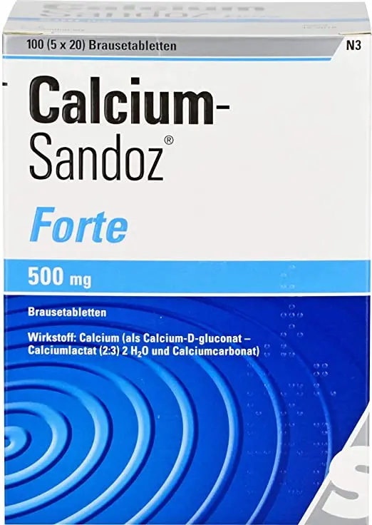 Effervescent tablets Calcium-Sandoz Forte &#8211; action, indications, price