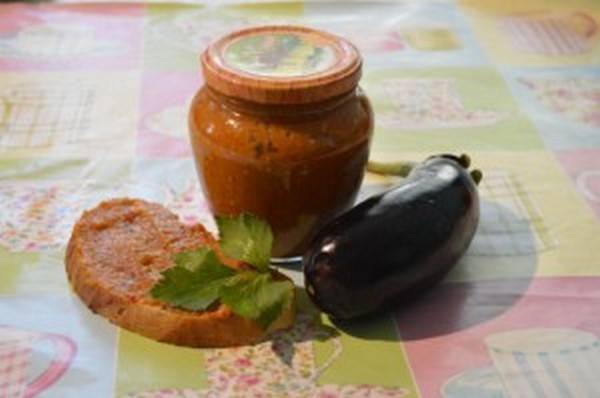 Eggplant caviar, as in the store 