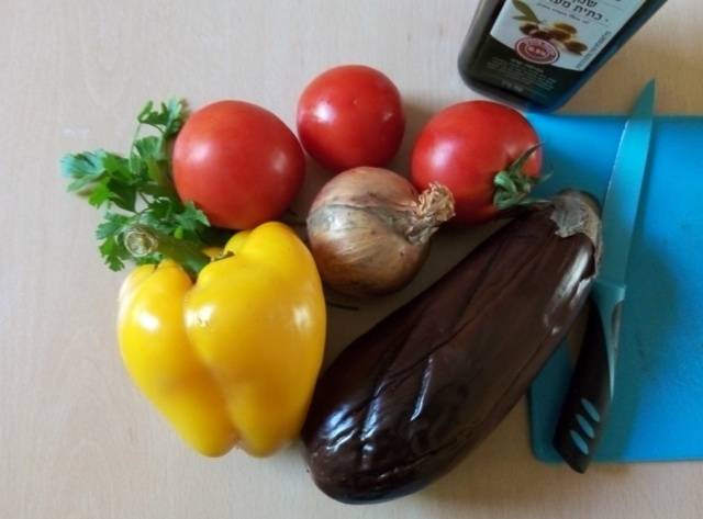 Eggplant caviar for the winter