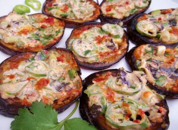 Eggplant in adjika: recipe 