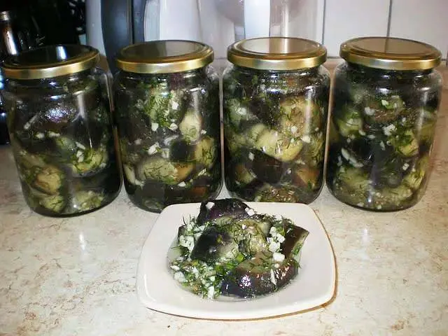 Eggplant &#8220;like mushrooms&#8221; for the winter