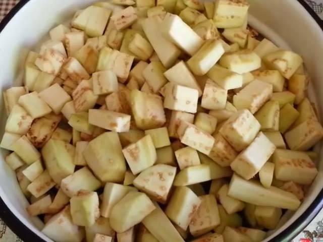 Eggplant &#8220;like mushrooms&#8221; for the winter